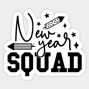 New Year Squad 2024 Sticker